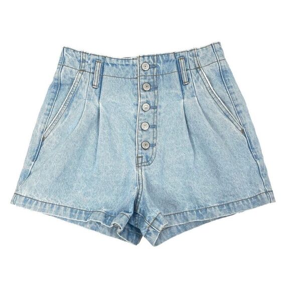 Abercrombie &‎ Fitch Natural rise High Waisted Shorts Size 27 - Picture 1 of 8
